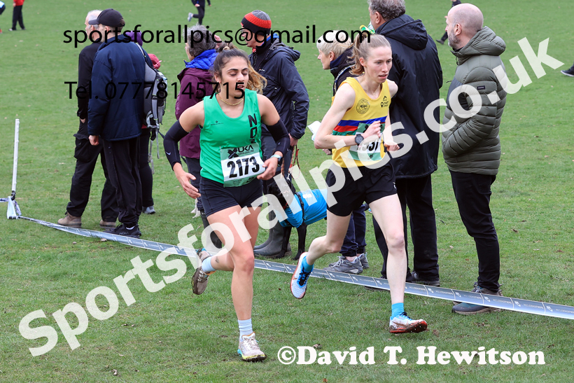 Senior Womens 2026 UK CAU Inter Counties Cross Country, Wollaton Park, Nottingham. Photo: David T. Hewitson/Sports for All Pics